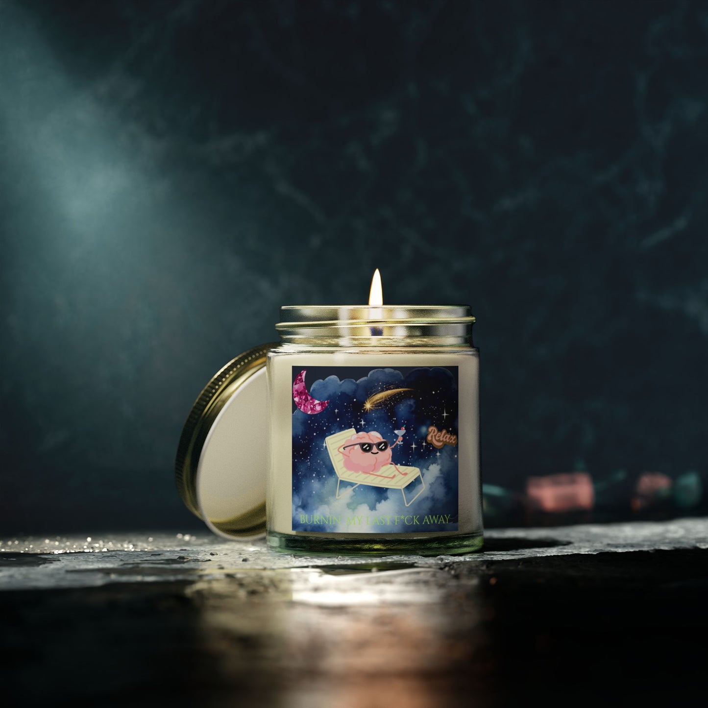 Burning My Last F*ck Away Scented Candle