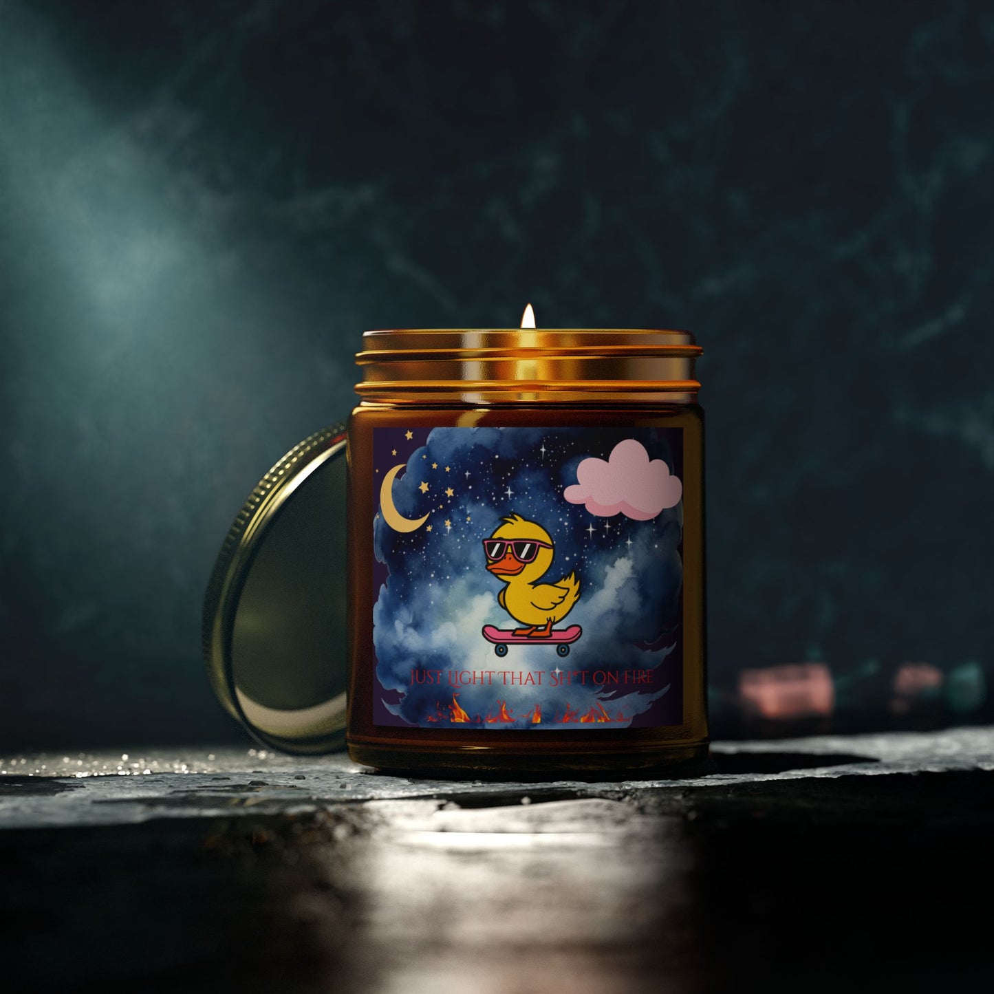 Just Light That Sh*t On Fire Scented Candle