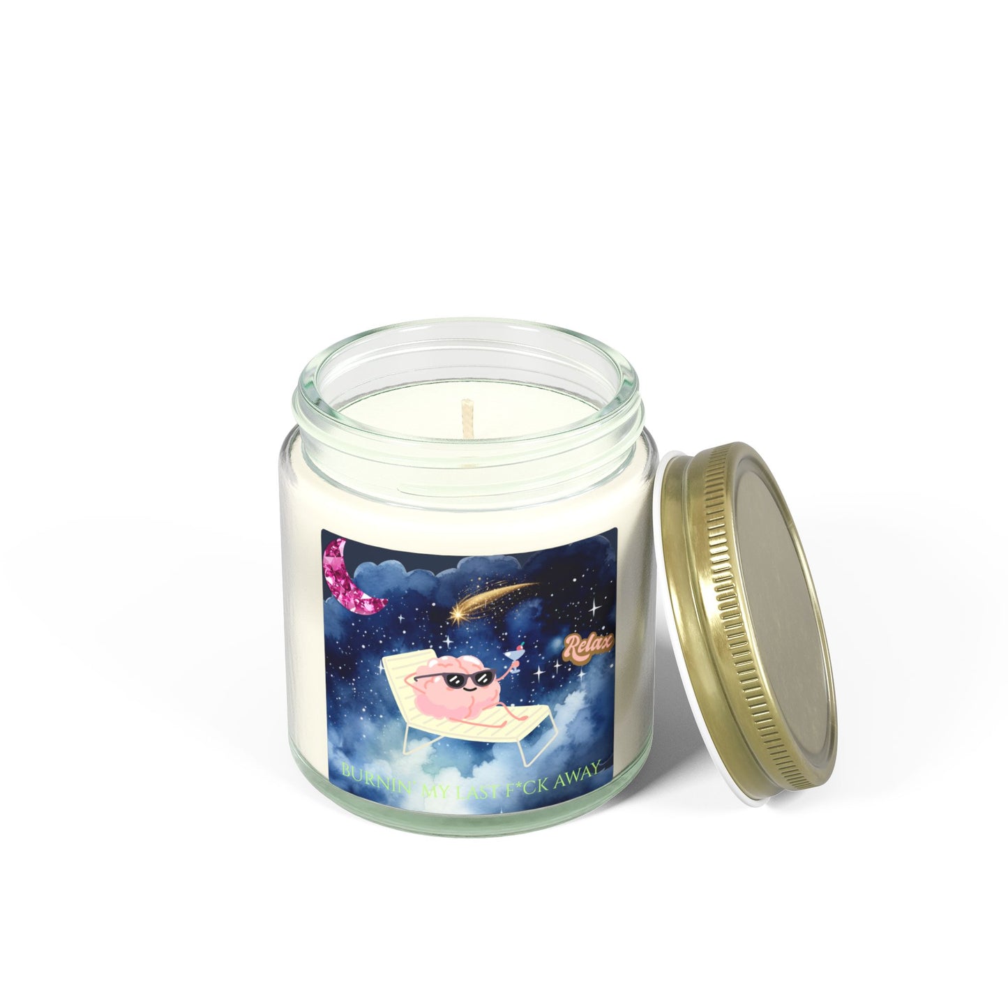 Burning My Last F*ck Away Scented Candle