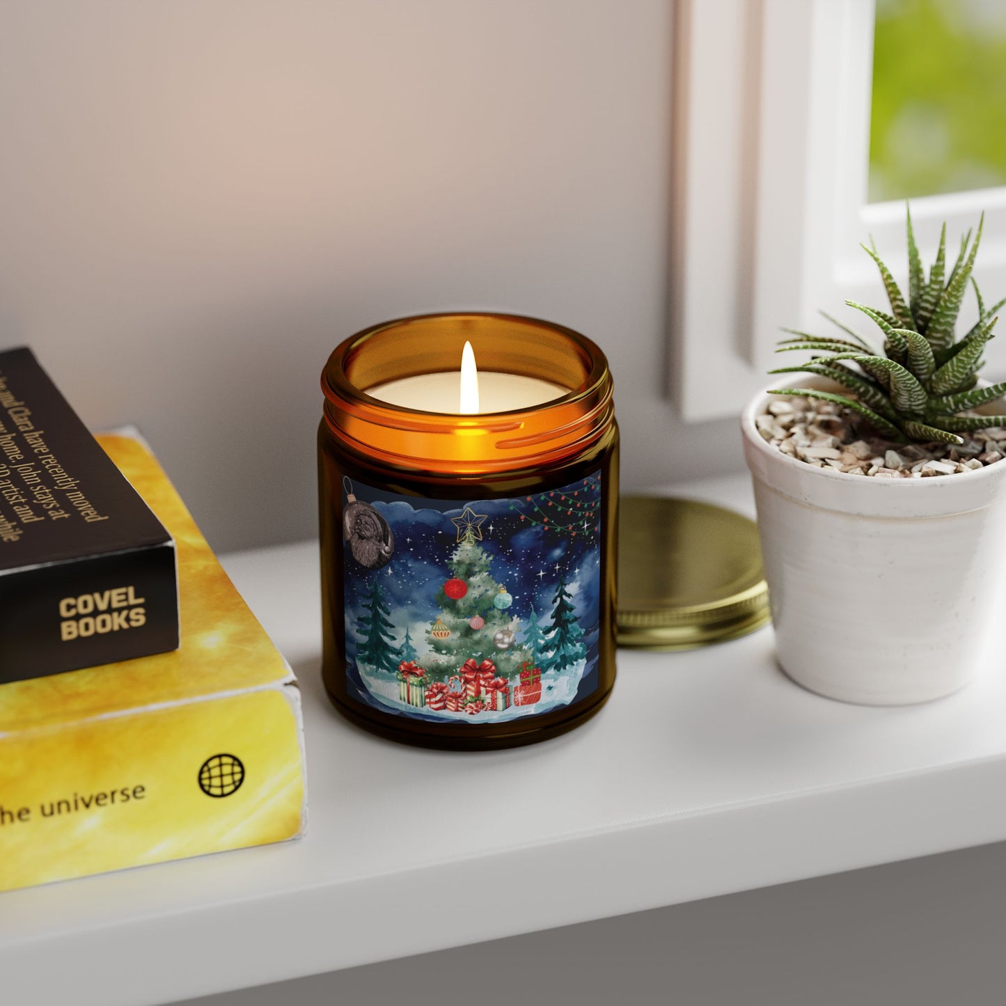 Holiday Christmas Candle