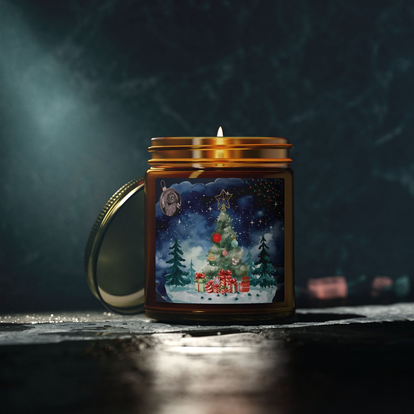 Holiday Christmas Candle