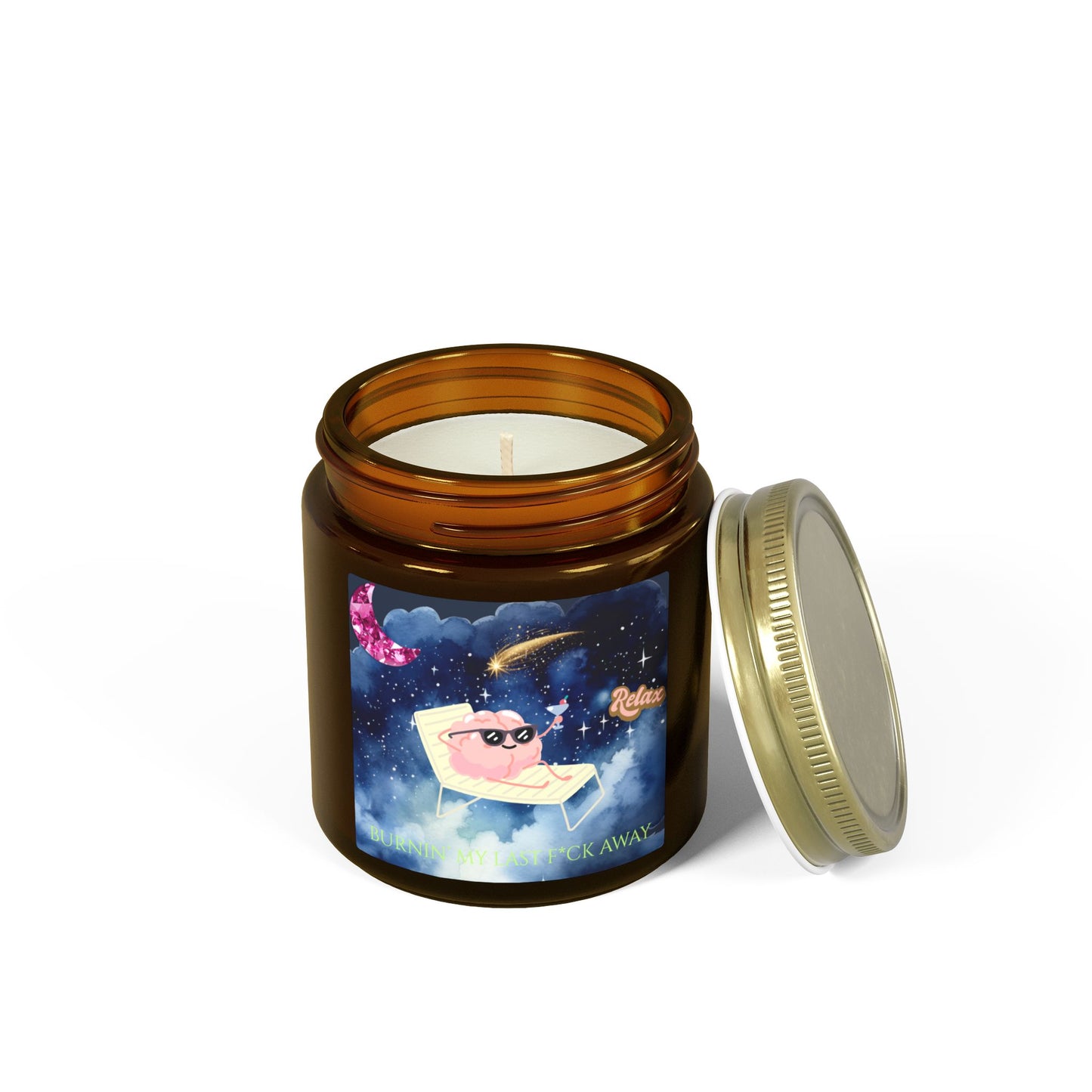 Burning My Last F*ck Away Scented Candle