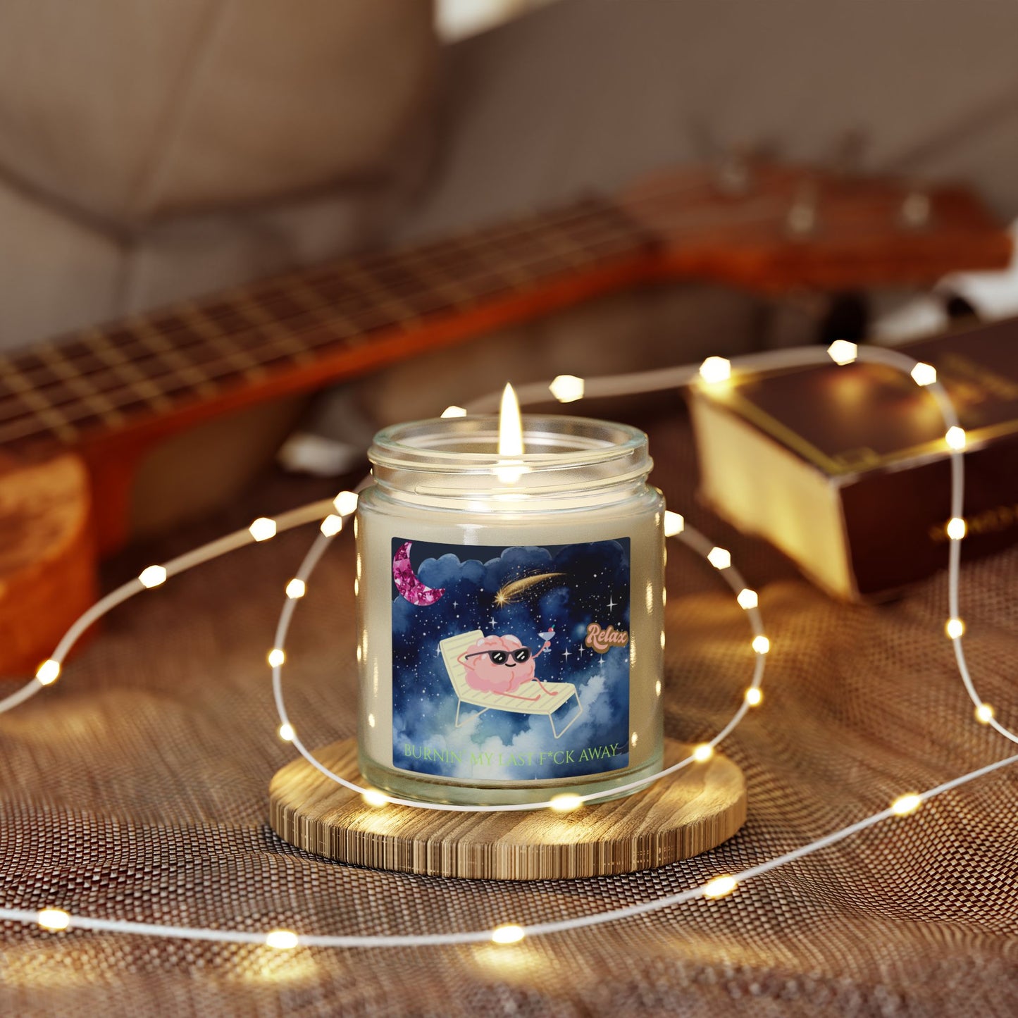 Burning My Last F*ck Away Scented Candle