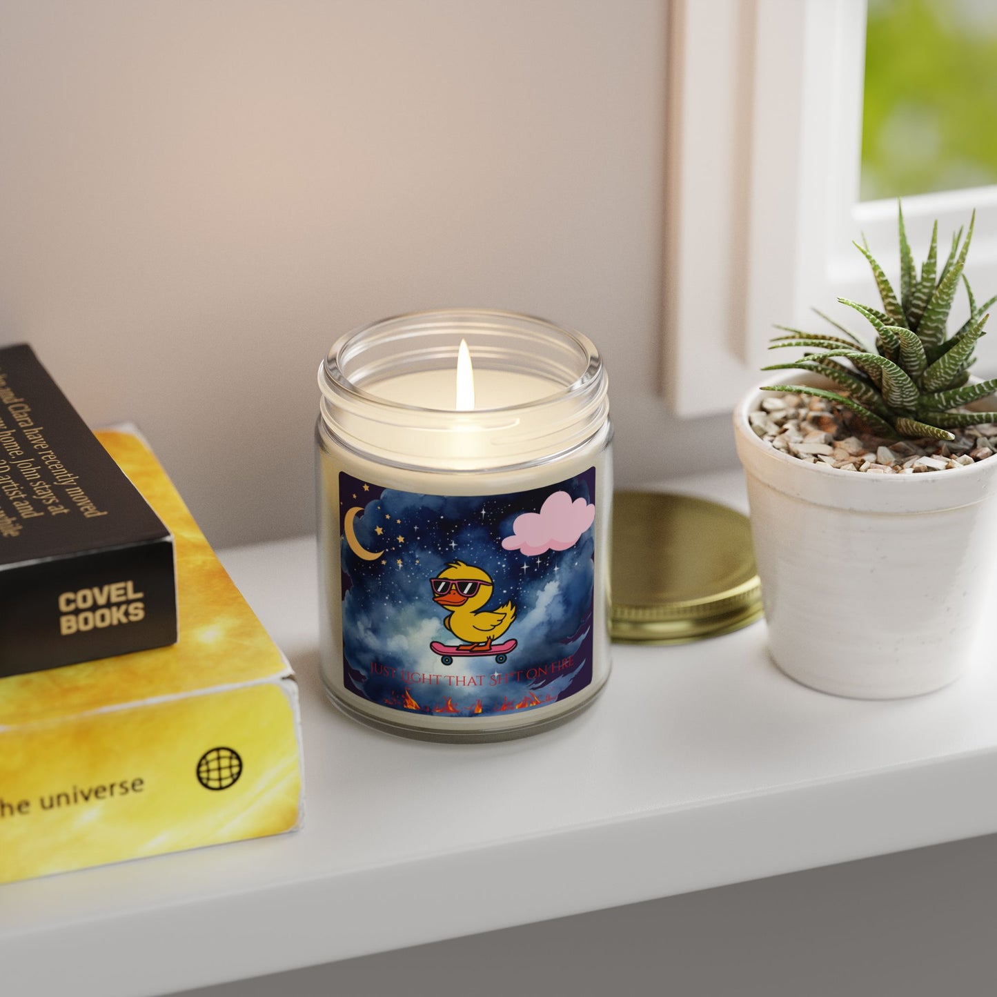Just Light That Sh*t On Fire Scented Candle