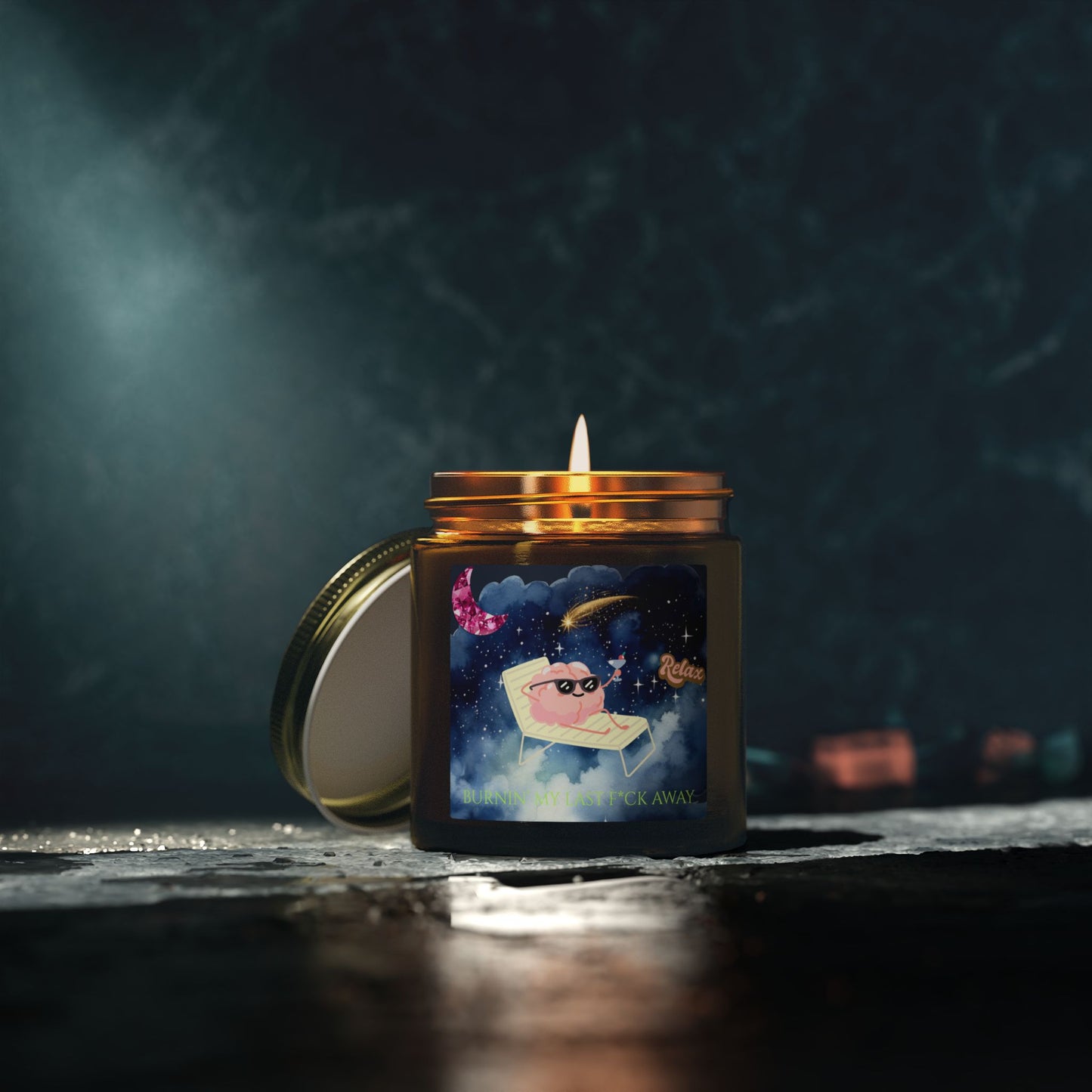 Burning My Last F*ck Away Scented Candle