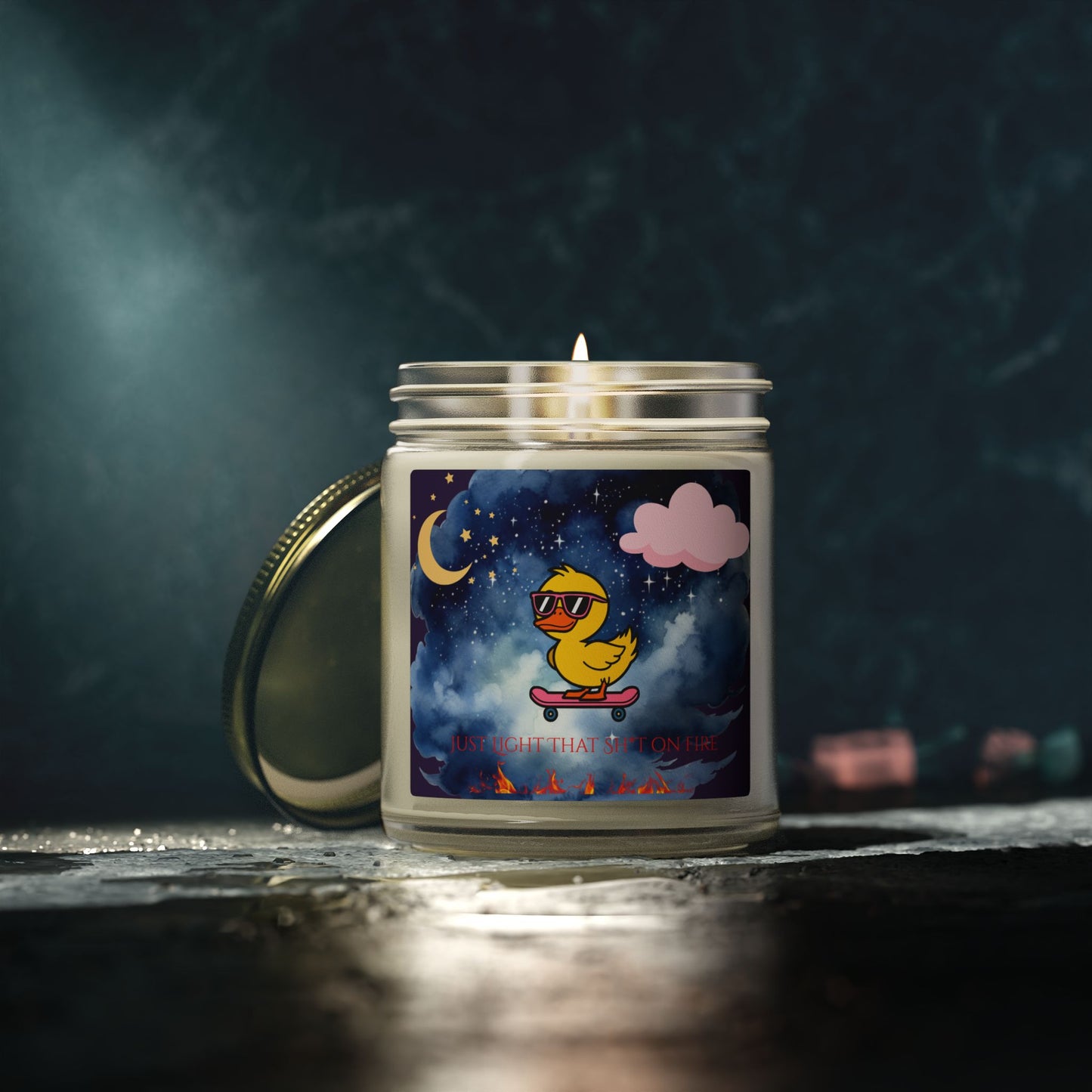 Just Light That Sh*t On Fire Scented Candle