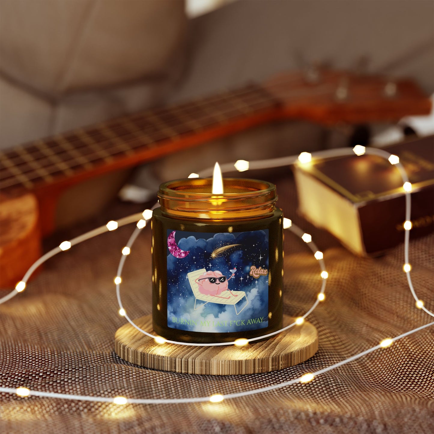 Burning My Last F*ck Away Scented Candle