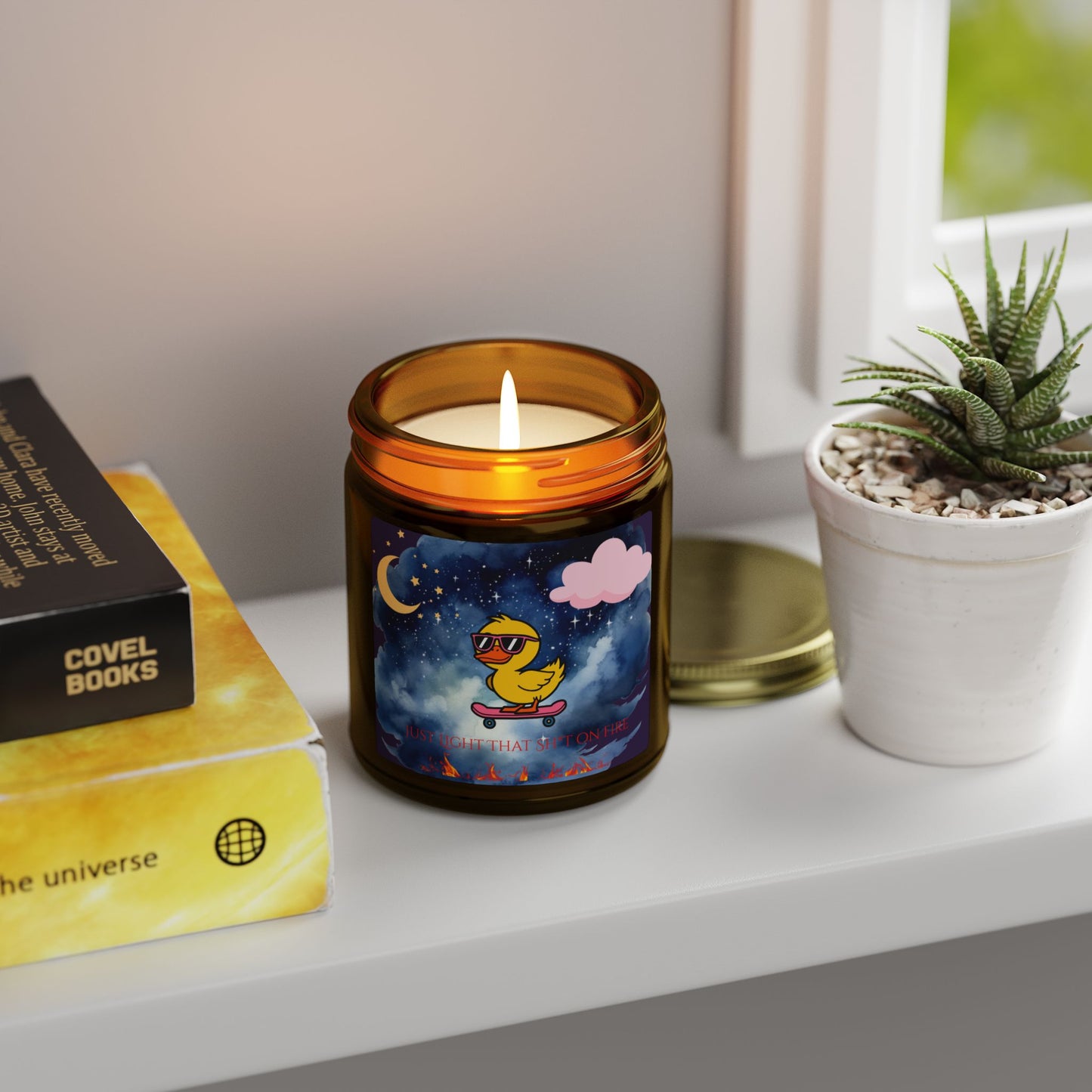 Just Light That Sh*t On Fire Scented Candle